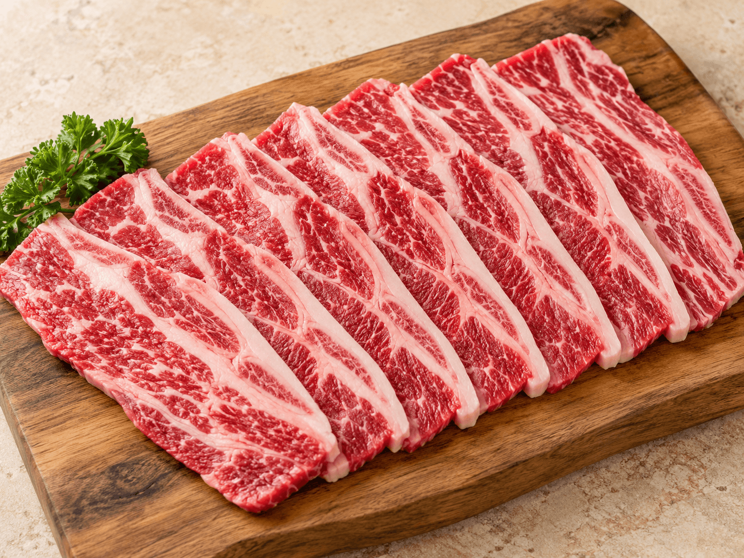 Foto Beef Slice Shortplate